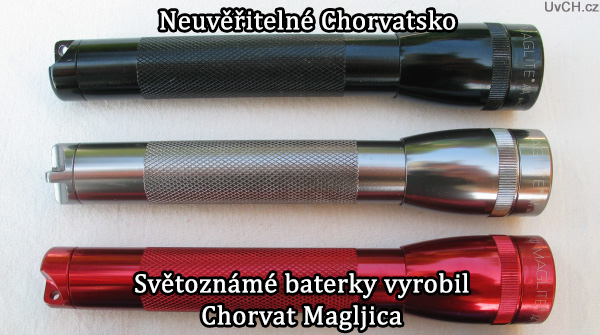 baterky z chorvatska mag light
