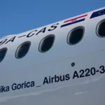 Croatia Airlines provozuje první Airbus A220 v barvách Star Alliance na světě